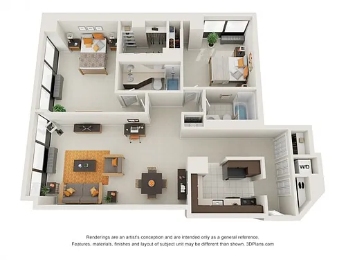 Floor plan The Jefferson