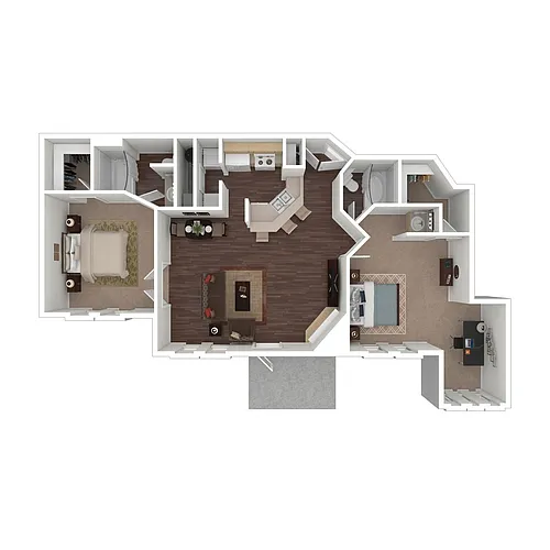 Floor plan The Oxford Royale