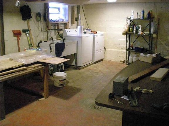 Basement Left side
