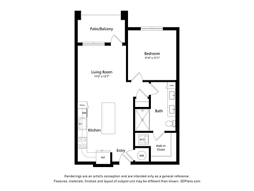 Floor plan A1m1