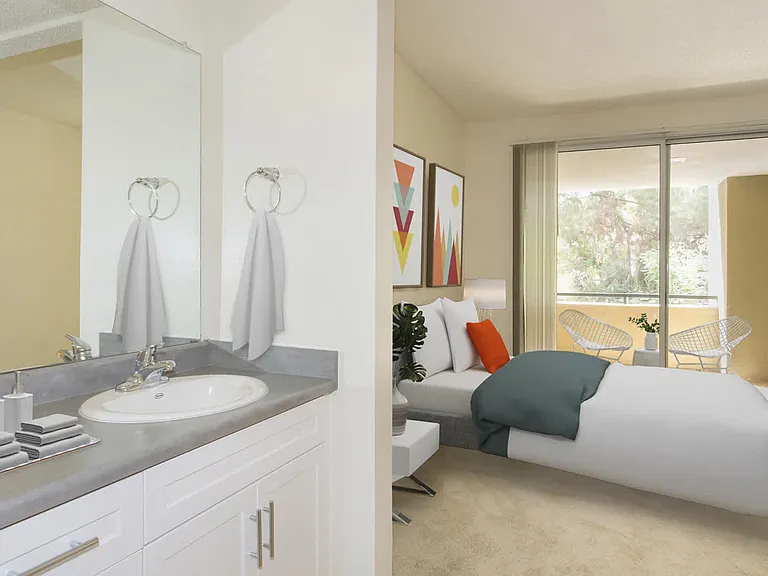 Bedroom with Private Patio Access