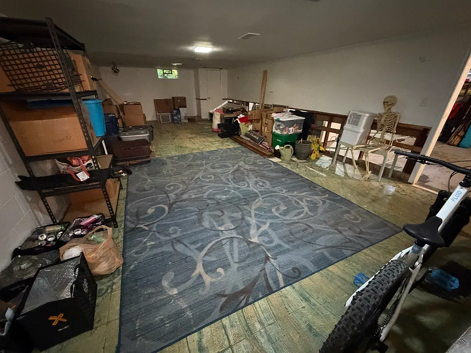Large basement - one-half of total basement