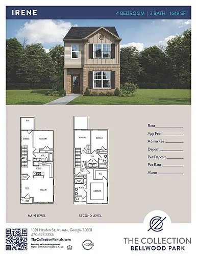 Floor plan Irene