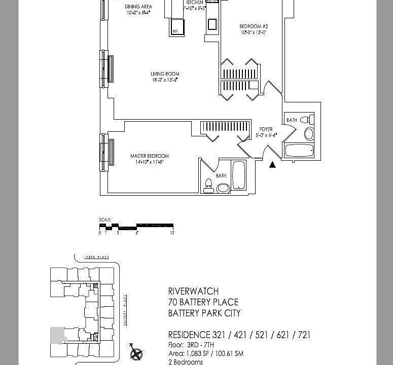 1st image of 70 Battery Pl APT 721