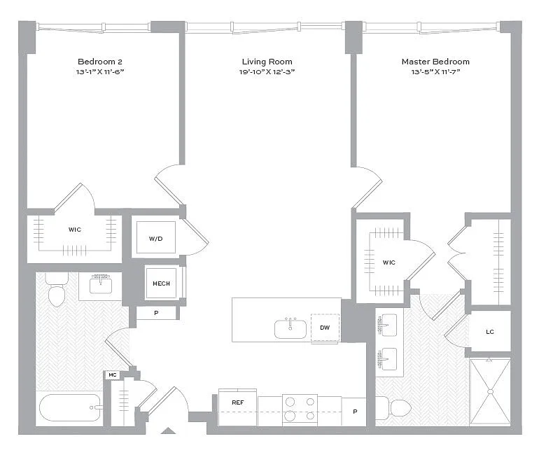 Floor plan B02