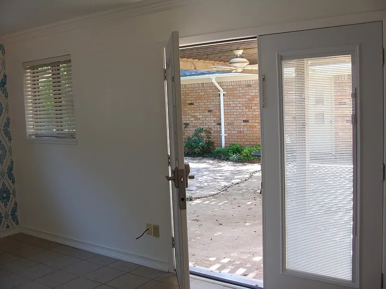 Patio Access from Main Bedroom