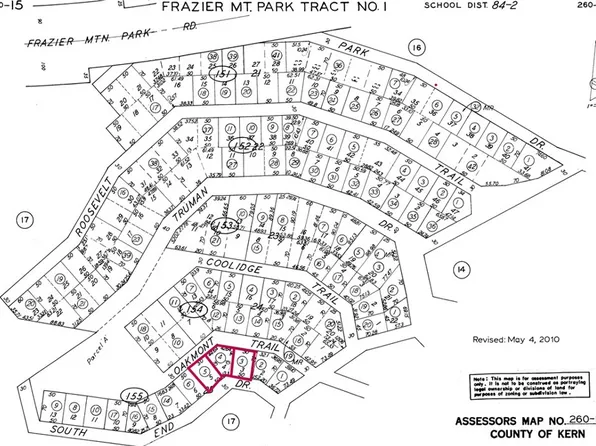 0 Oakmont Trl Lot 3-5, Frazier Park, CA 93225