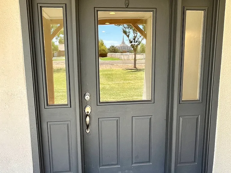 New Front Door - Lots of natural light