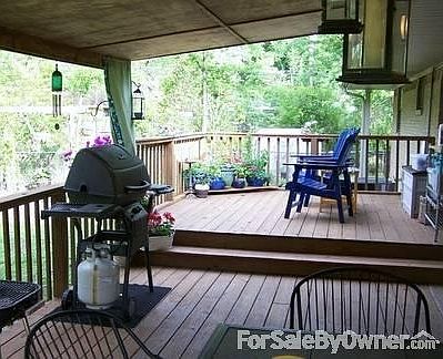 2 LEVEL BACK DECK
						:
						Large fenced in back yard with french doors leading out onto back deck