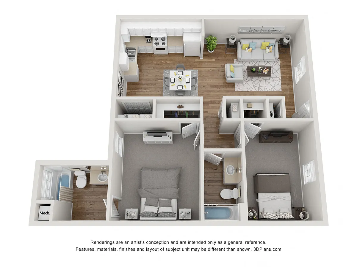 Floor plan Maynard