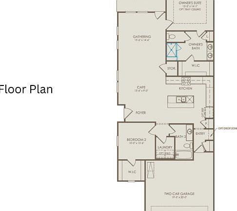 Ranch Floor Plan