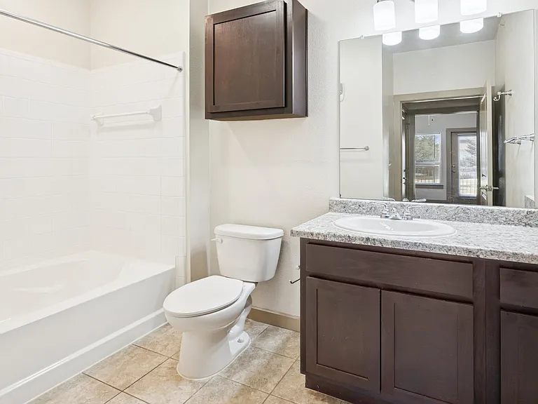 Granite countertops and garden tubs