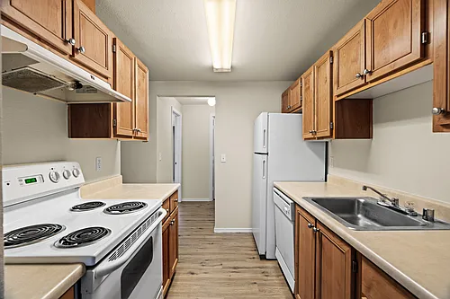 Floor plan One Bedroom + Garage and Lanai