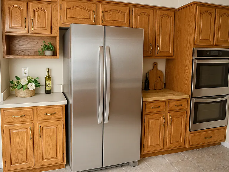 Virtually staged- Kitchen
