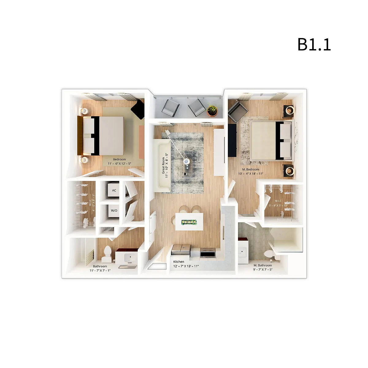 Floor plan B2