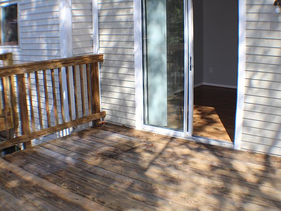 Deck - living room door