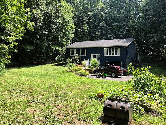 Secluded front yard. 
