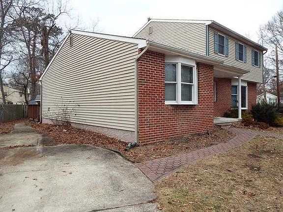 South side of home