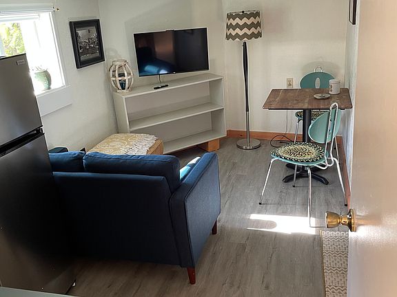 Looking from kitchenette toward living room