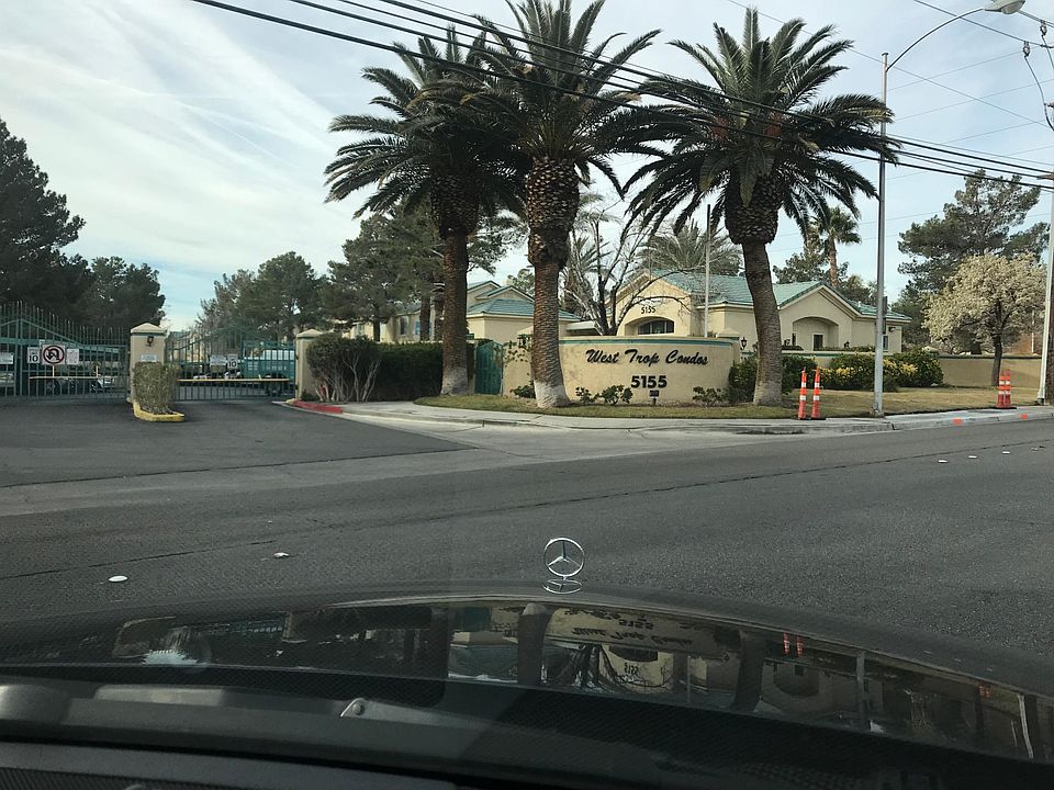 Gate Entrance to 5155 W Trop Condo