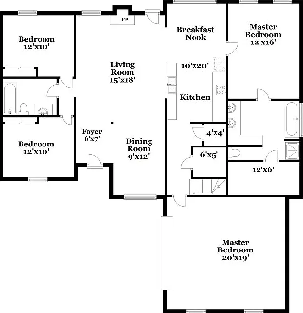 4 bed, 2.0 bath, 1979 sqft, $2,335 — Photo 2