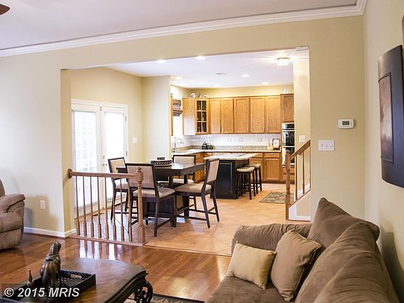 Family Room with view of Kitchen
