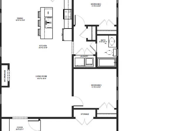 Hadley A Plan, Camellia Crossing