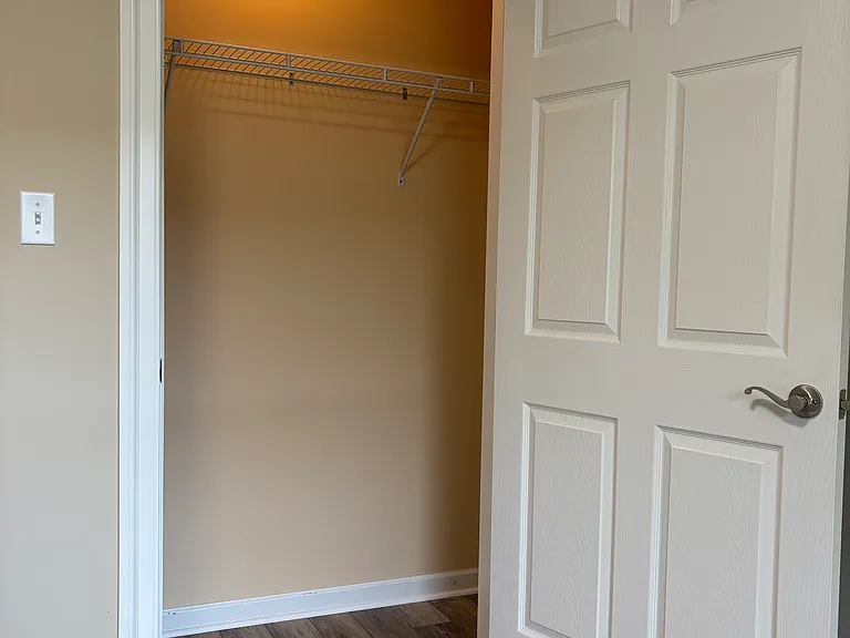 large lit closets in all bedrooms