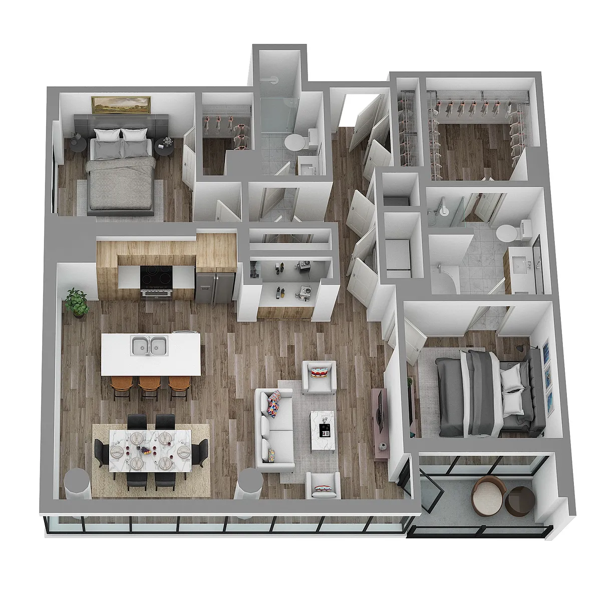 Floor plan T