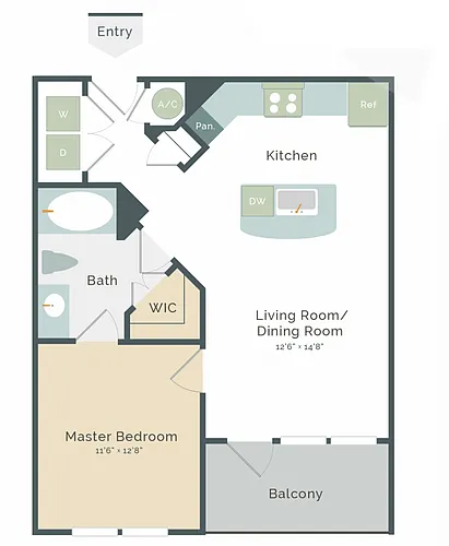 Floor plan A1