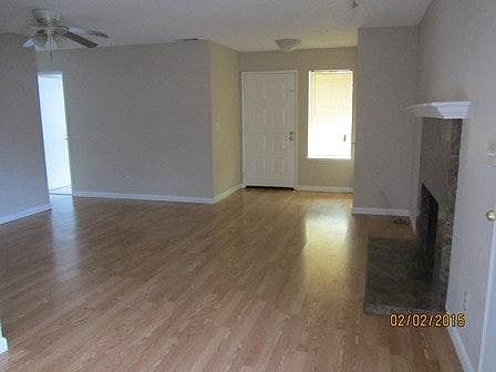 fireplace in living room