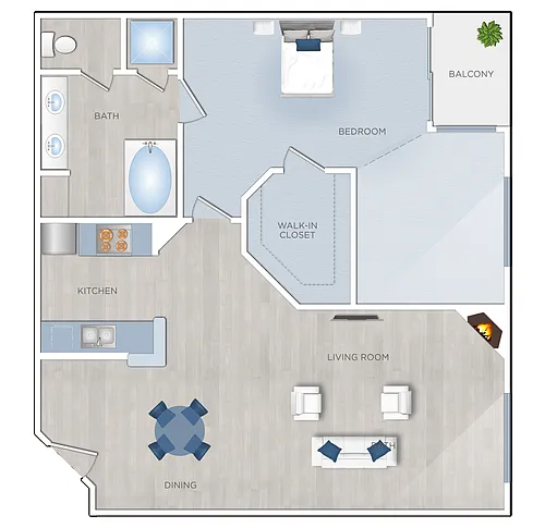 Floor plan E