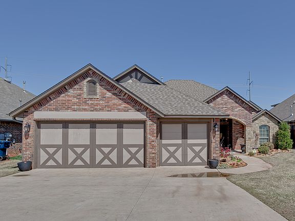Large 3 car garage