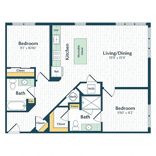 Floor plan C2B
