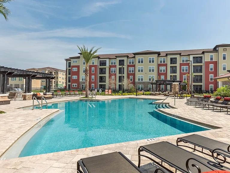 Make every day feel like a resort day with a refreshing swimming pool steps from your home.
