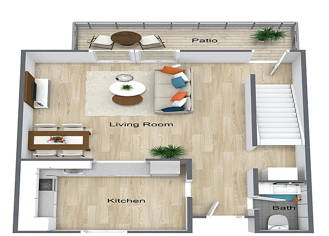 Floor plan MT 2x1.5