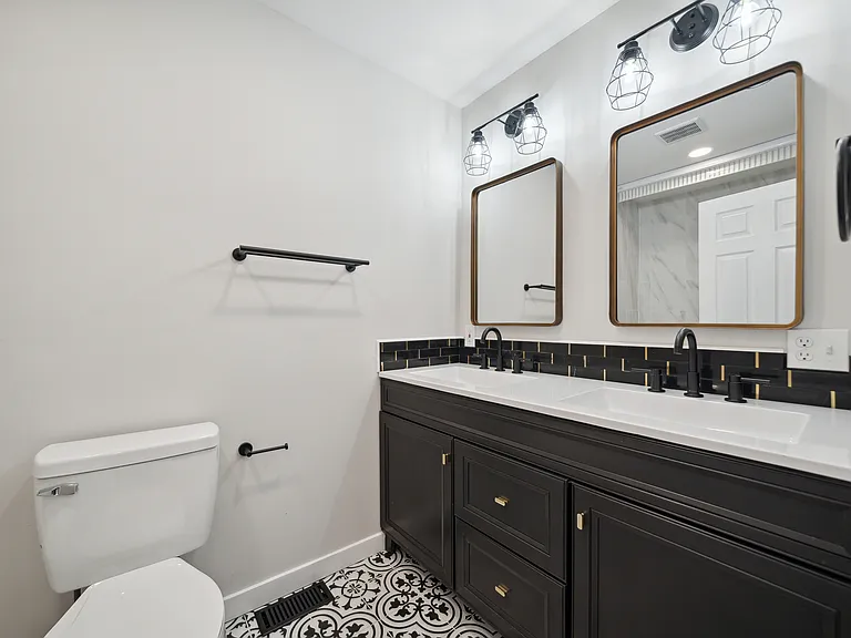 Second Bathroom - Fully Tiled Bath Surround and Floors