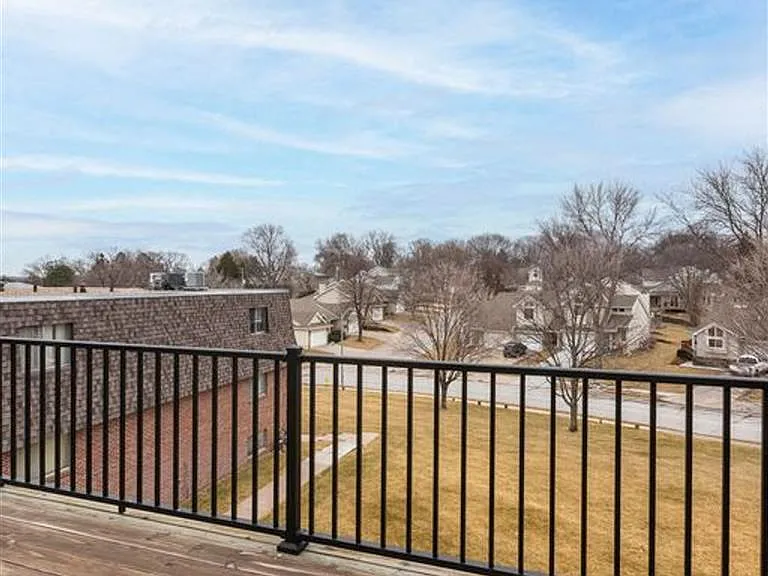 A unit balcony at Whispering Isle.
