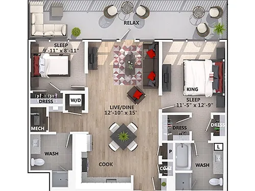 Floor plan C4