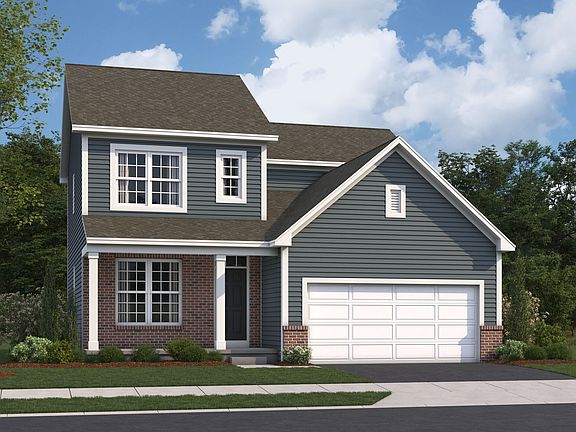 Bexley Elevation A with Brick