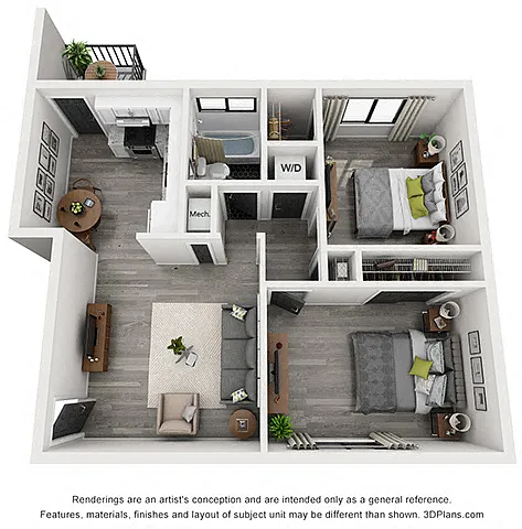 Floor plan B1