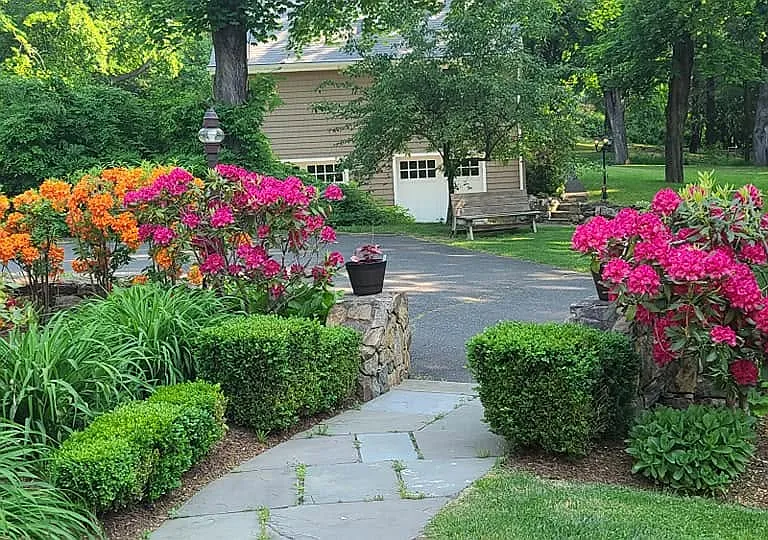 Path to front door