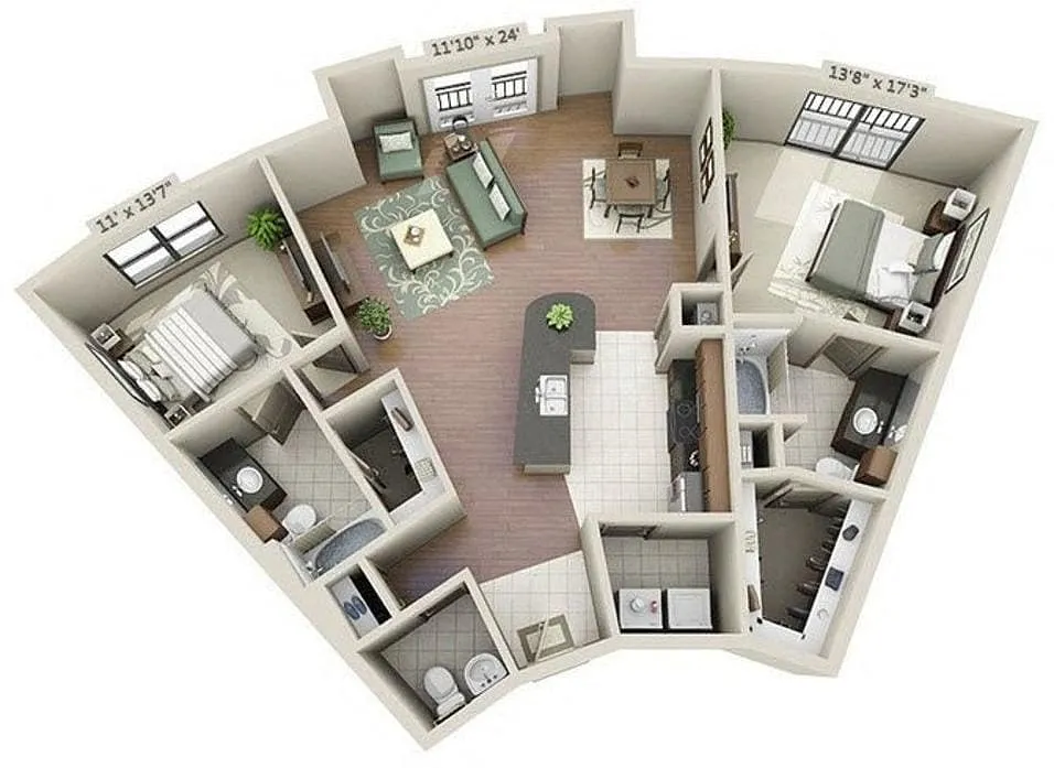 Floor plan B5 M