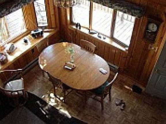 Dining area from loft