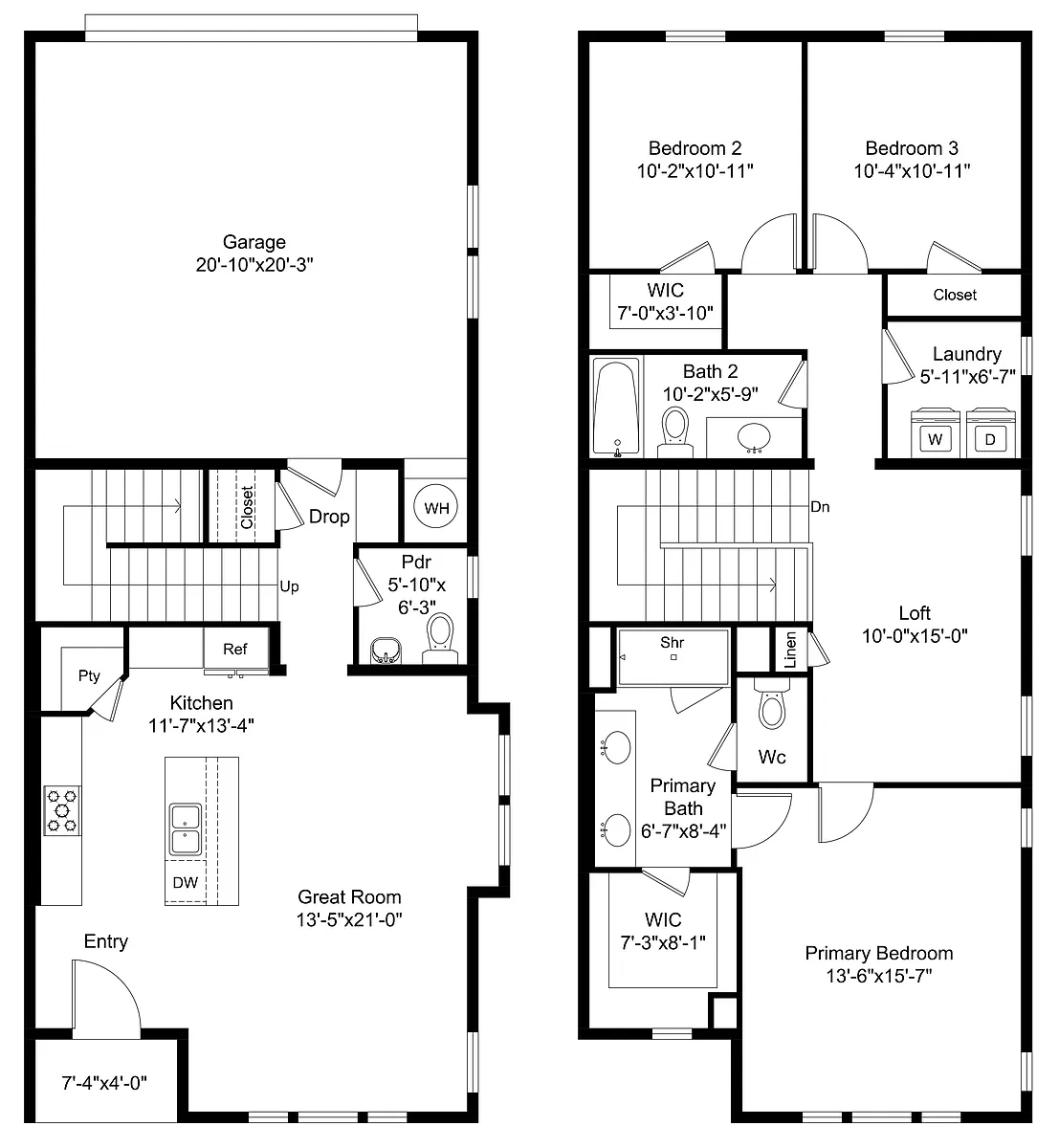 Floor plan Ashton
