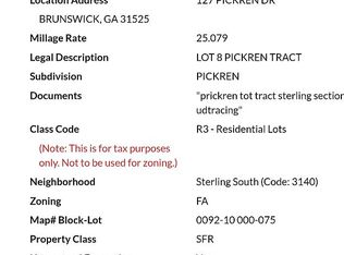 127 Pickren Dr, Brunswick, GA 31525