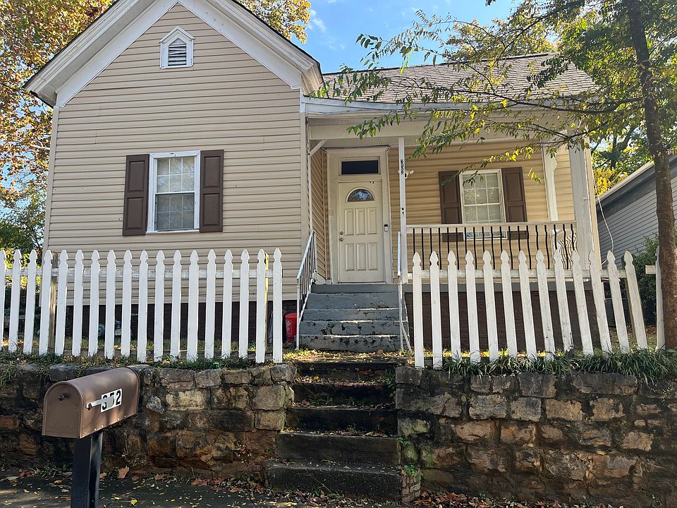 Front exterior; small porch