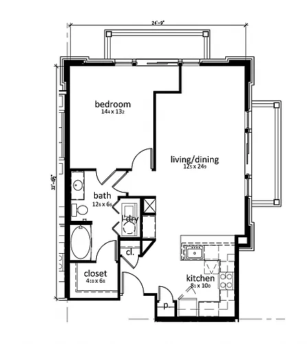 Floor plan Oslo