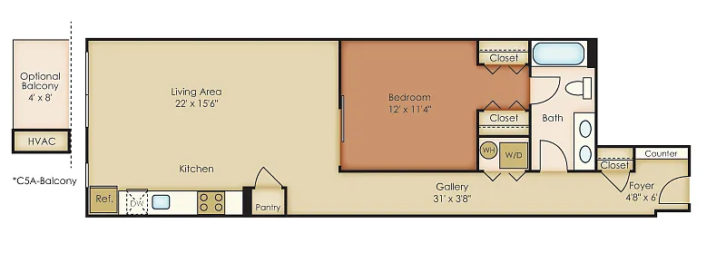 Floor plan C5