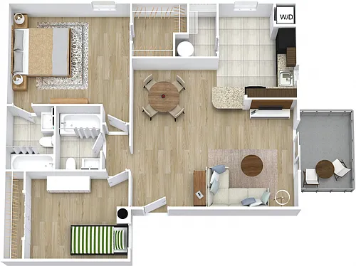 Floor plan B1